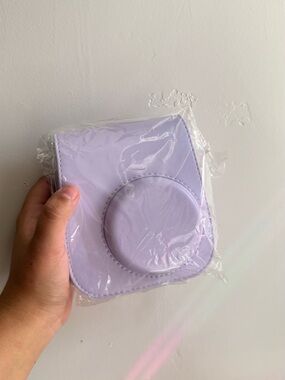 Compact Lavender Camera Case - Brand Unspecified